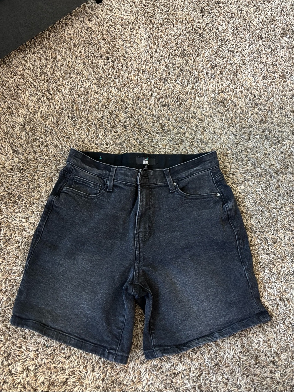 Black Jean shorts Lularoe